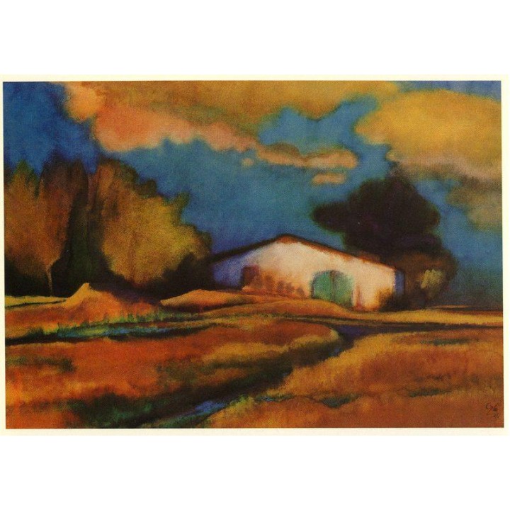Postal - La casa blanca