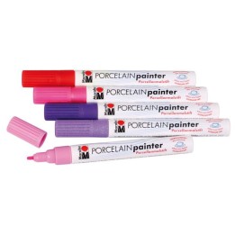 Rotuladores gordos para porcelana colores pastel x5