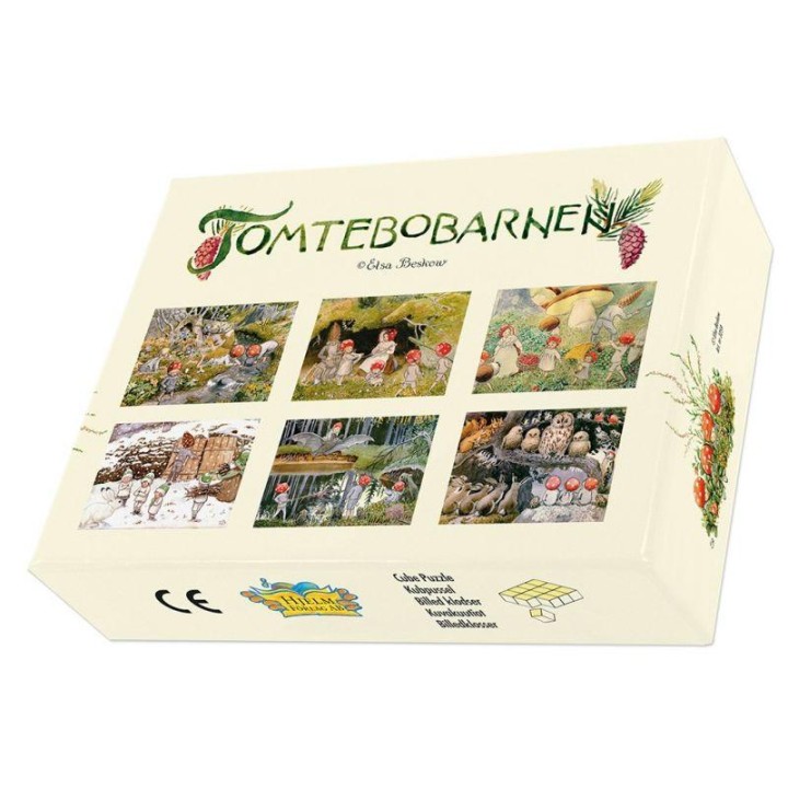 Puzzle cubos Los niños del bosque