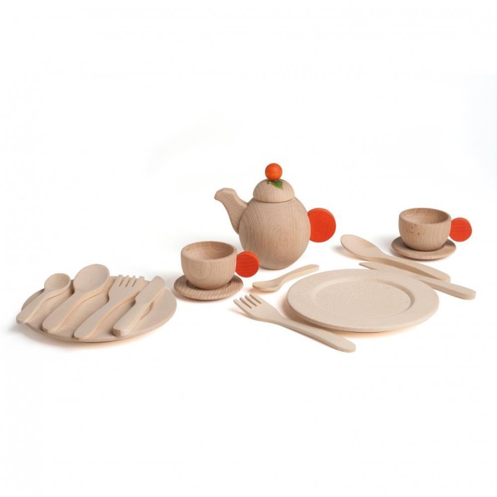 Conjunto de madera de cocina