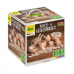 Conjunto de madera de cocina