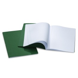 Cuaderno vertical con pauta extra ancha