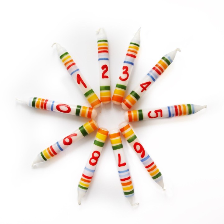 Velas de cumpleaños