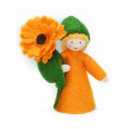 Niña flor Calendula