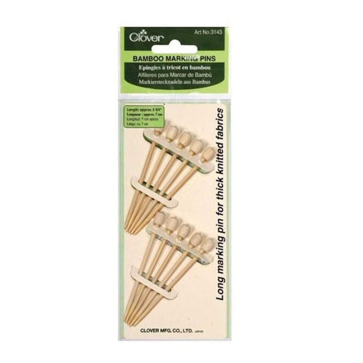 Alfileres de bambu