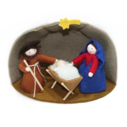 Nacimiento de fieltro
