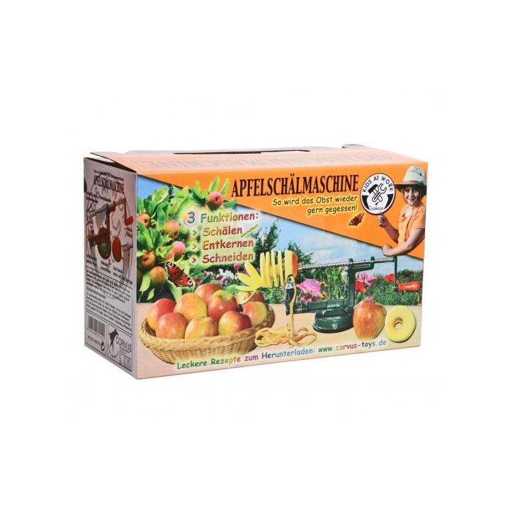 Pelador de manzanas manual