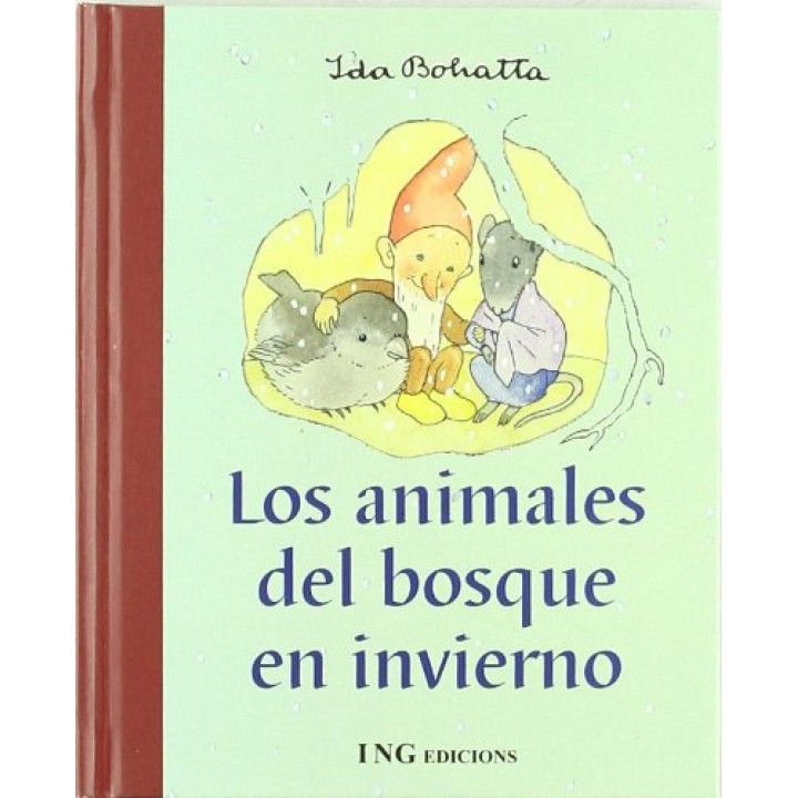 Los animales del bosque en invierno