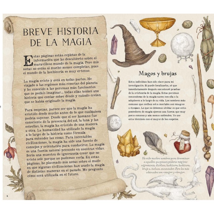 Historia natural de la magia