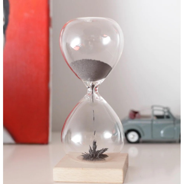 Reloj de arena magnético