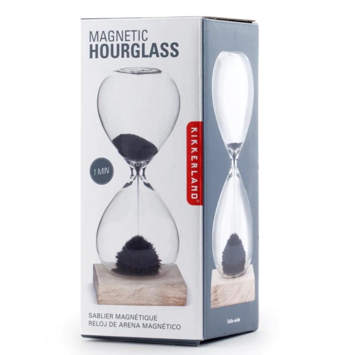 Reloj de arena magnético