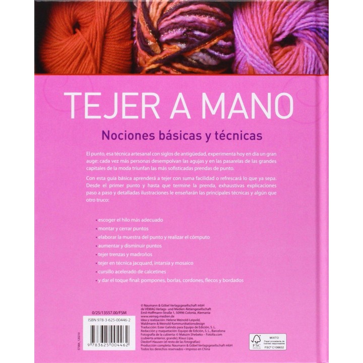 Tejer a mano