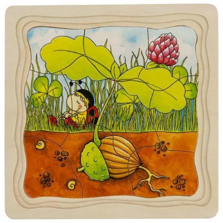 Puzzle cuatro capas Arbol