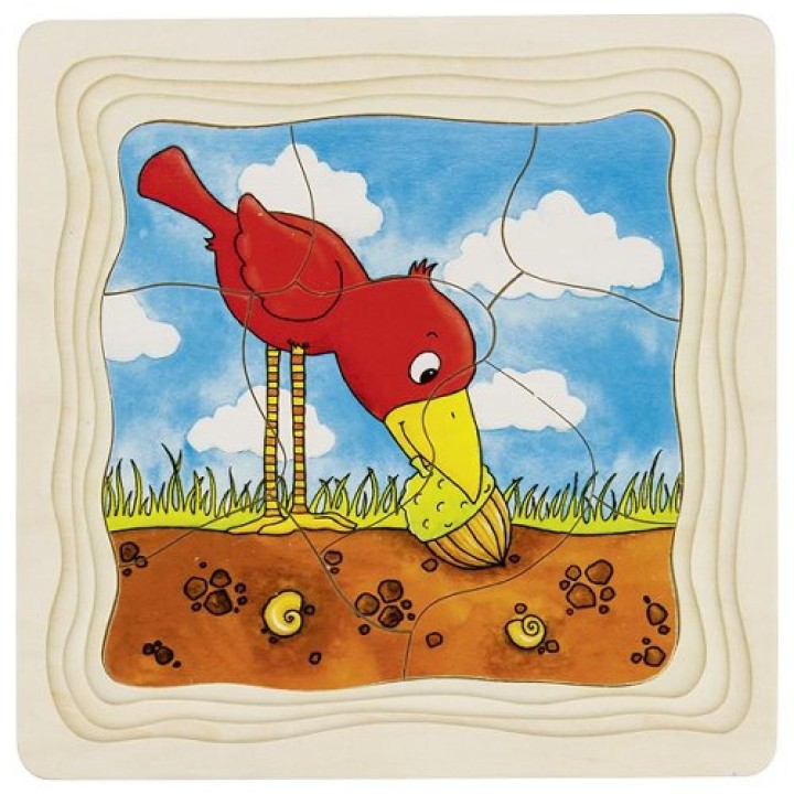 Puzzle cuatro capas Arbol