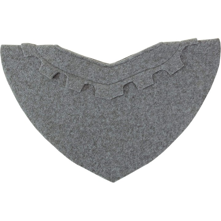 Cuello de caballero Theodor gris
