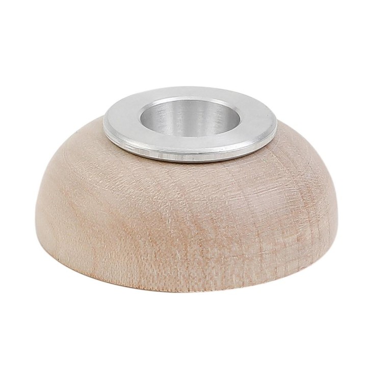 Portavelas de madera