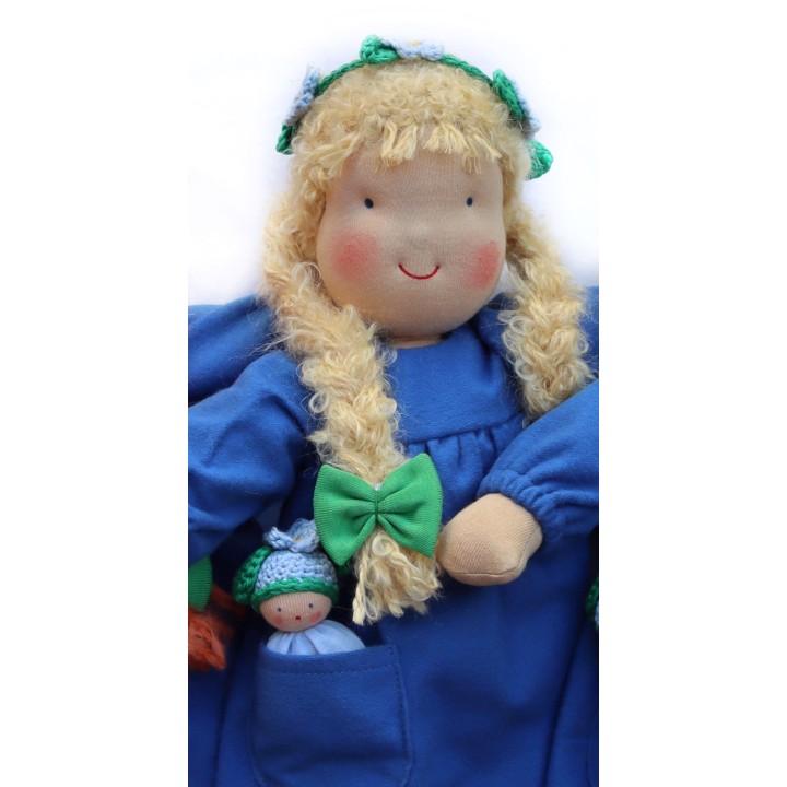Muñeca Waldorf  "No me olvides"