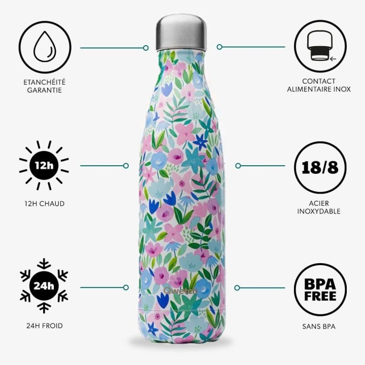 Qwetch Botella isotérmica inox.