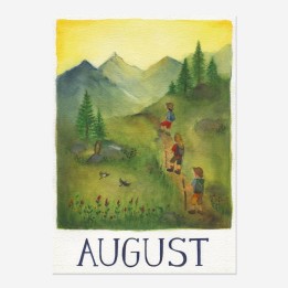 Postal del mes - Agosto