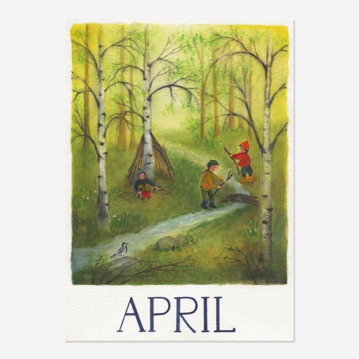 Postal del mes - Abril