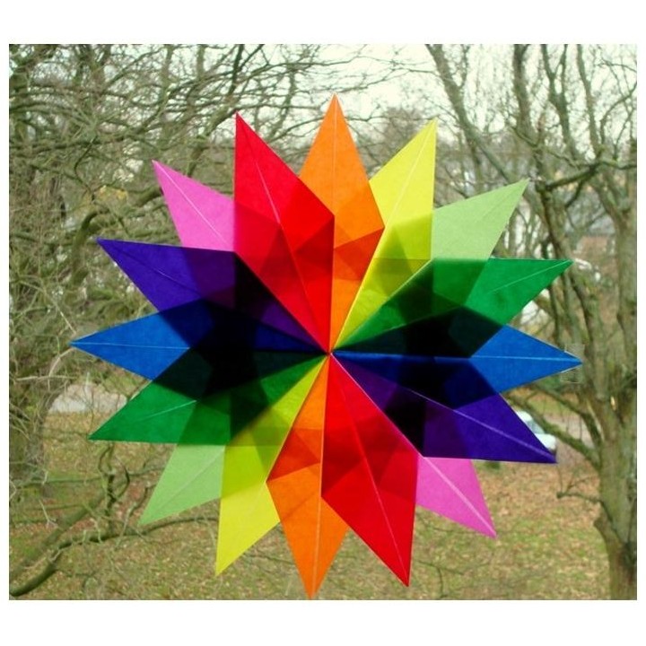 Papel para estrellas 22 x 22cm