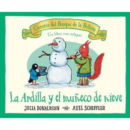 La Ardilla y el muñeco de nieve