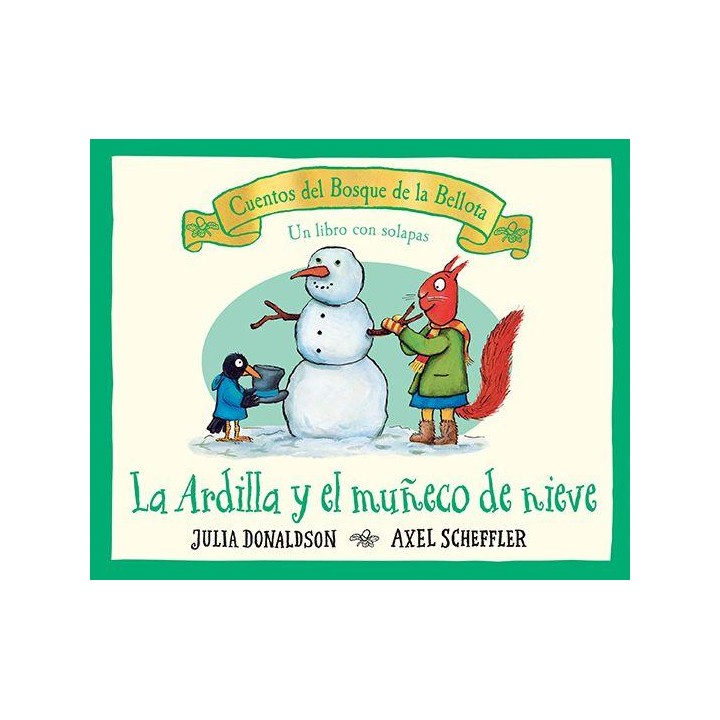 La Ardilla y el muñeco de nieve