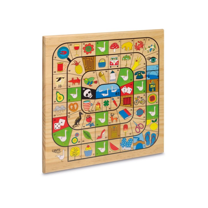 Parchís y oca de madera