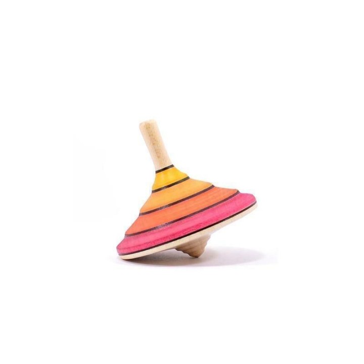 Peonza de madera Flamenco