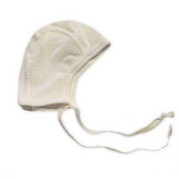Gorro de lana merino -  blanco