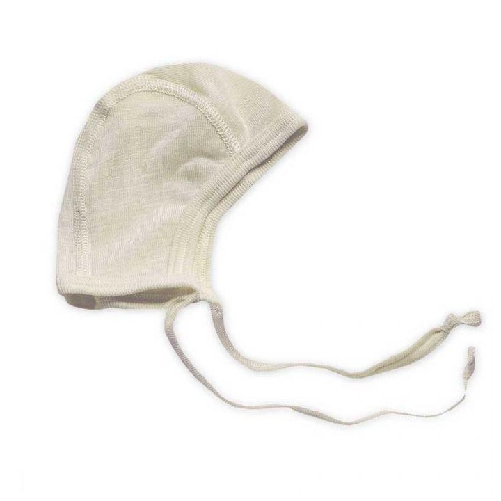 Gorro de lana merino -  blanco