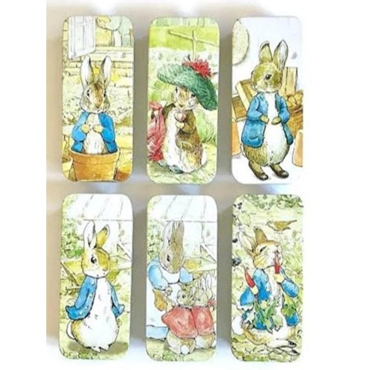 Caja rectangular pequeña de Peter Rabbit