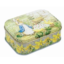 Caja rectangular pequeña de Peter Rabbit