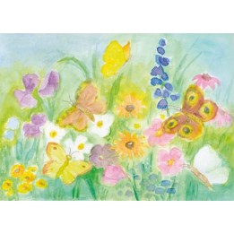 Postal - Mariposas