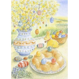 Postal - Mesa de Pascua