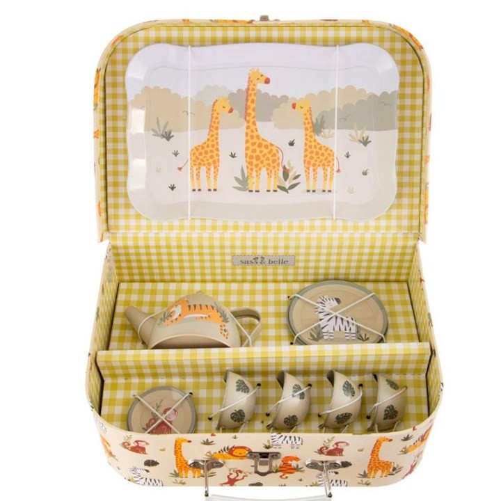Juego de té Safari