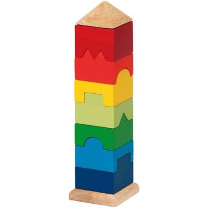 Torre puzzle de madera