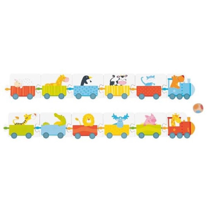 Juego de dados con trenes