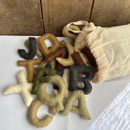 Letras de fieltro