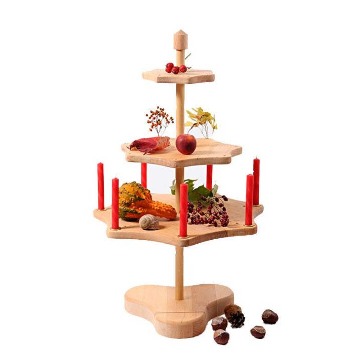 Soporte festivo de madera