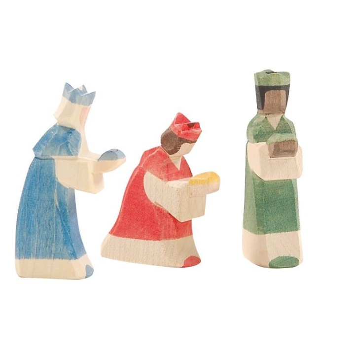 Nacimiento mini de madera - Los reyes magos Ostheimer