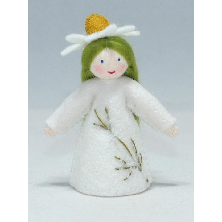 Niña flor camomila
