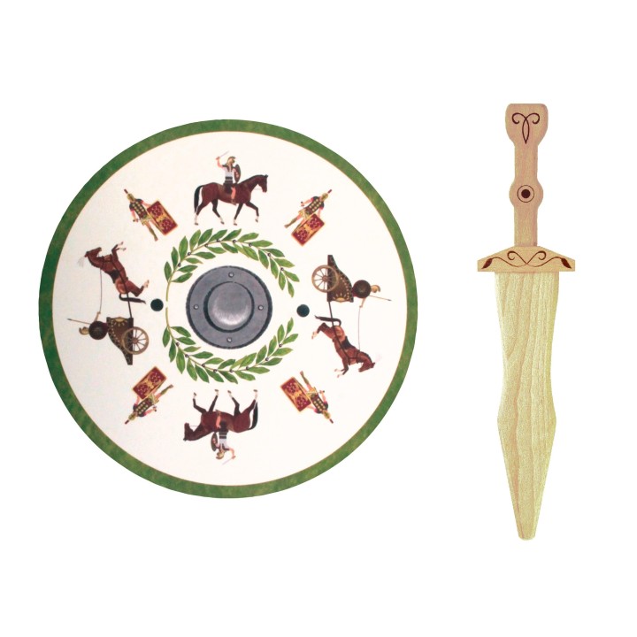 Set escudo y espada Legio