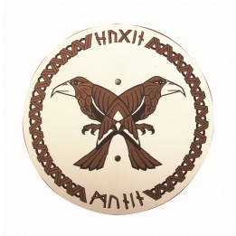 Escudo de madera vikingo