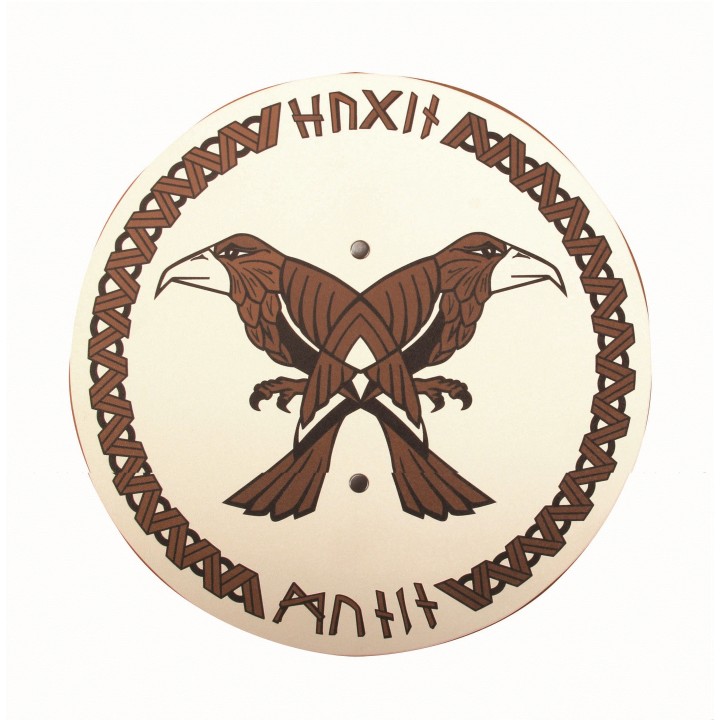 Escudo de madera vikingo