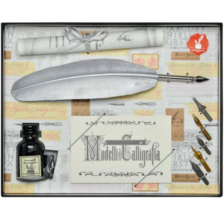 Conjunto de caligrafía antigua