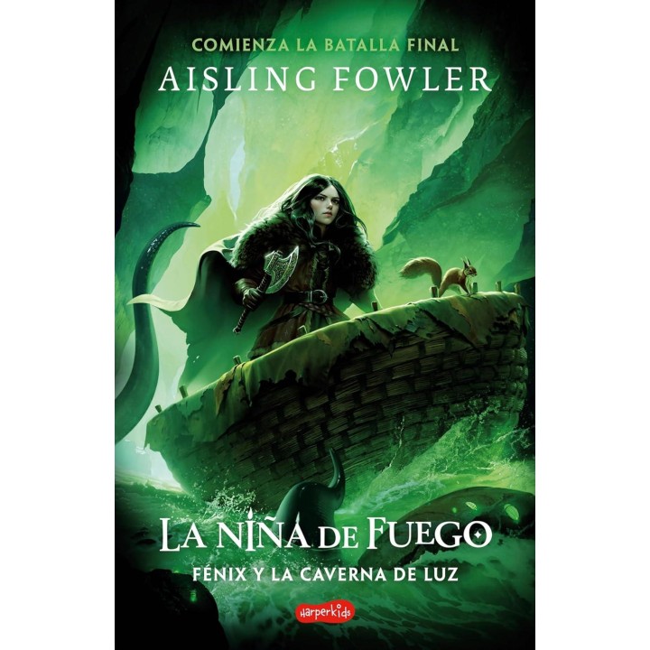 La niña del Fuego III Fenix y la caverna de luz
