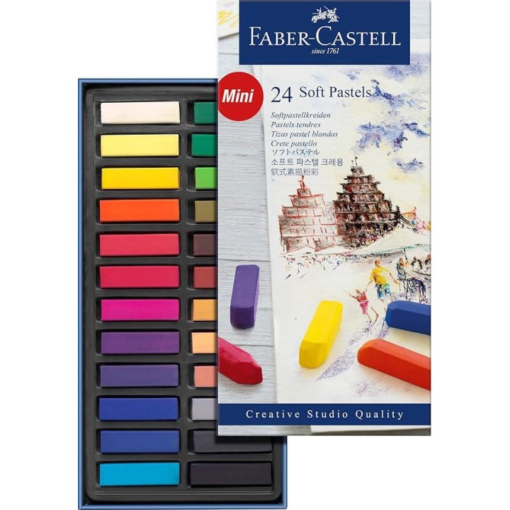 Pastel blando 24 barritas pequeñas