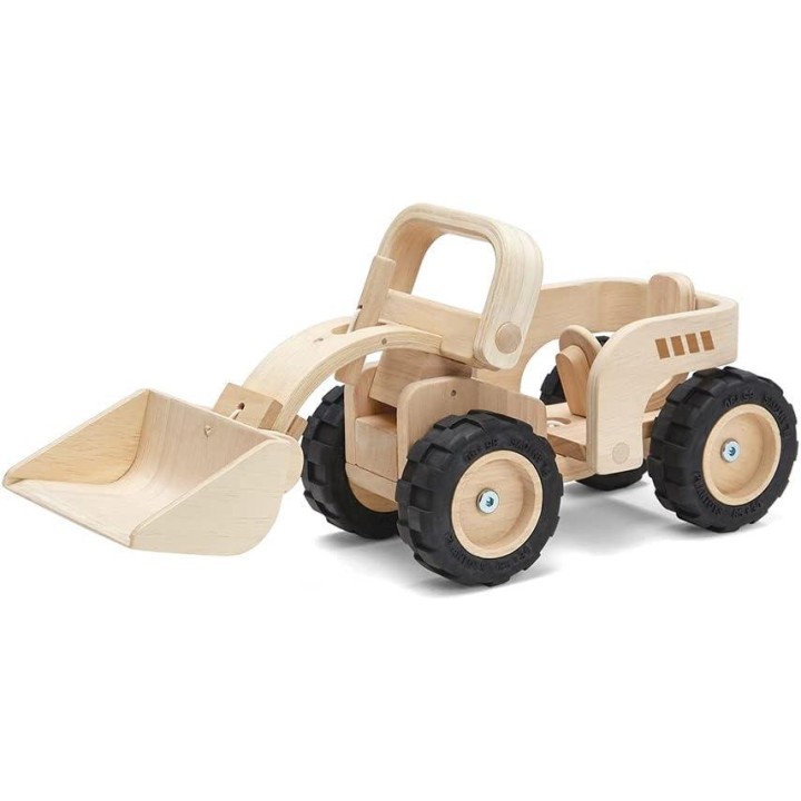Bulldozer de madera