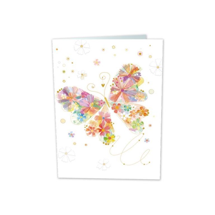 Tarjeta con sobre Mariposa